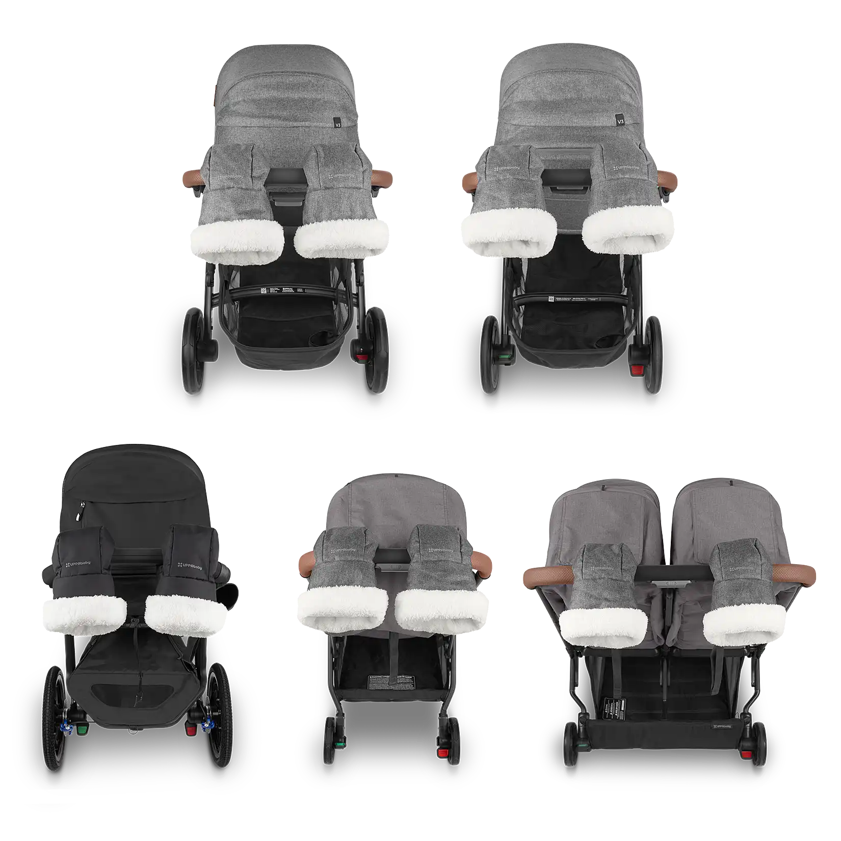 Cozy Handwärmer / Handschuhe für Kinderwagen