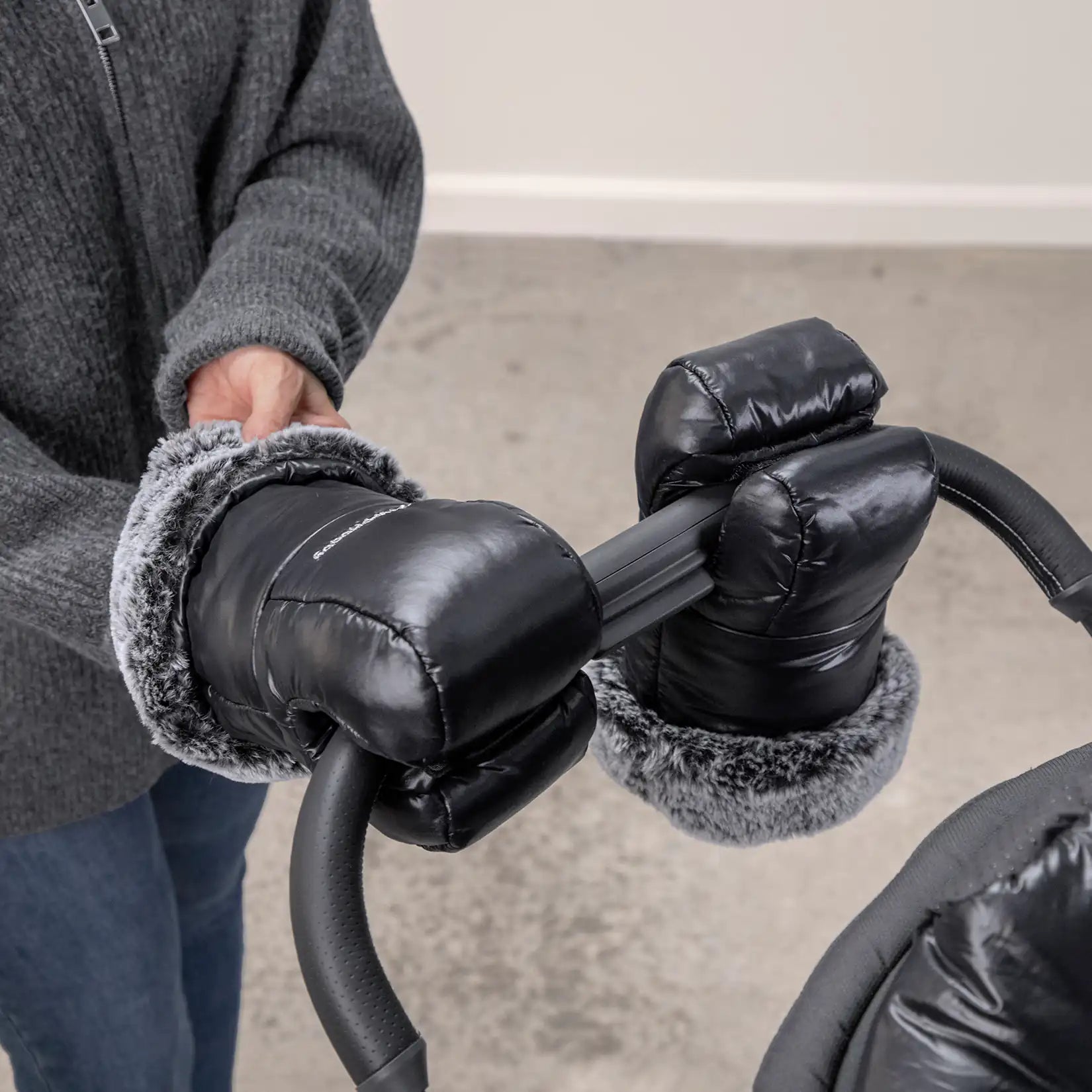 Luxe Handwärmer / Handschuhe für Kinderwagen