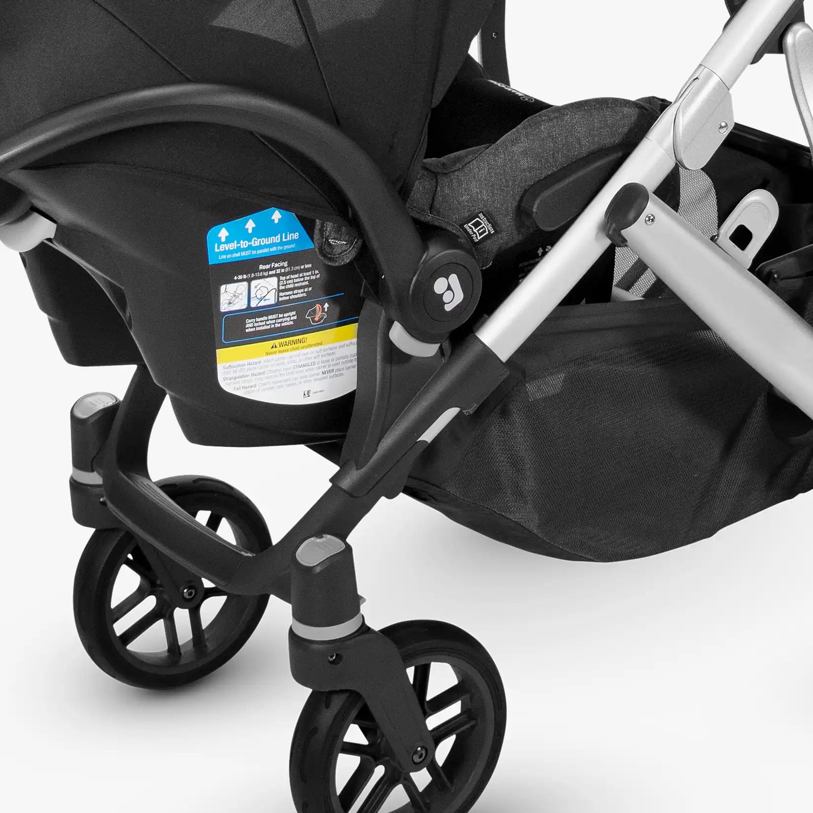 Untere Autositzadapter für Vista® V2, V3 (Maxi-Cosi, Nuna, Cybex, BeSafe)